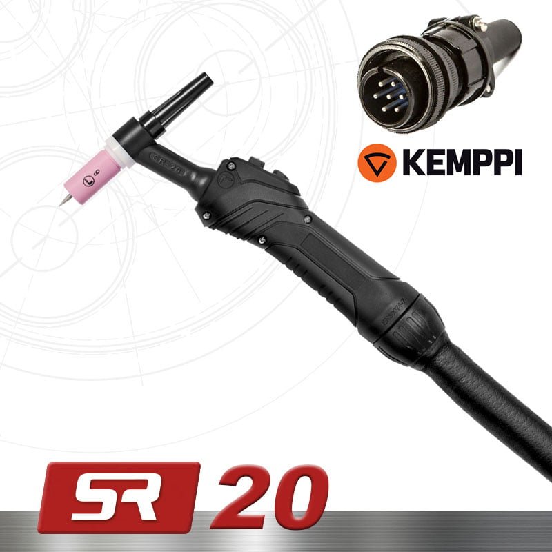 TOCHA TIG SR20 8m PLUG KEMPPI