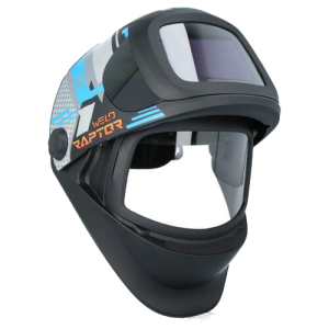 MÁSCARA AUTOMÁTICA WELD RAPTOR TECHNO BLUE