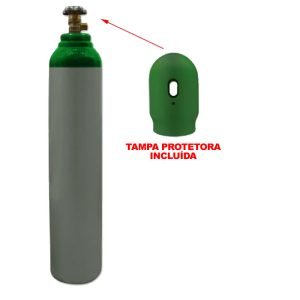GARRAFA GÁS AR/CO2 80/20% 8L 150BAR (CHEIA)