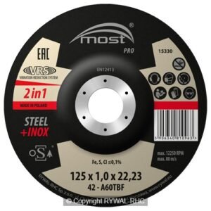 DISCO CORTE PRO STEEL +INOX